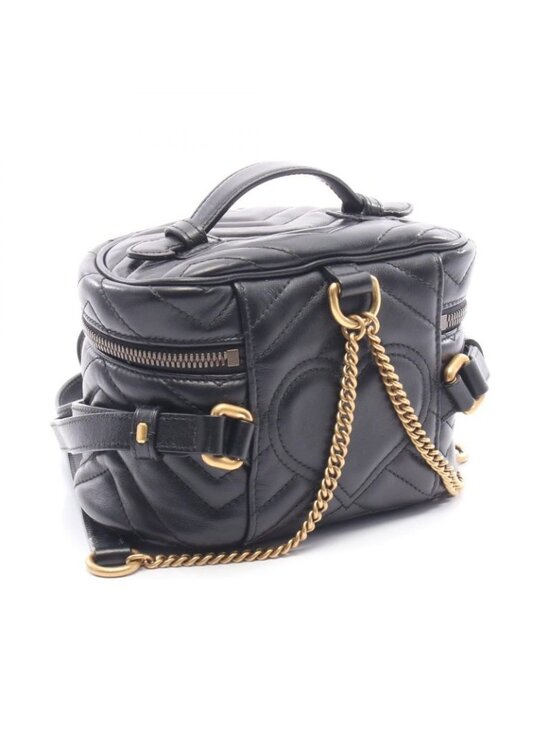 Gucci Backpack GG Marmont Mini Black Leather main image 7